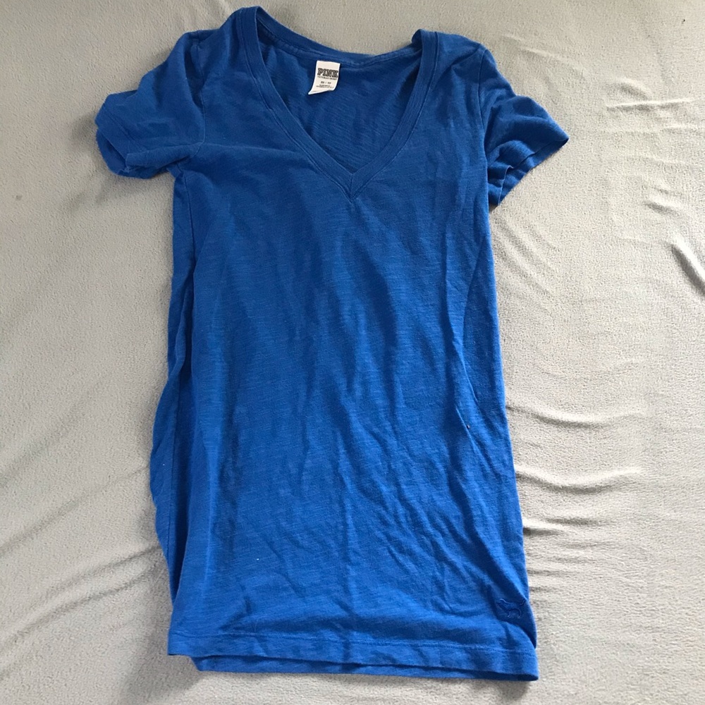 Blue PINK tee.